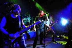 Still Square live on stage